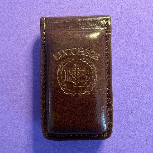 Lucchese Other - New Lucchese Magnetic Money Clip Brown